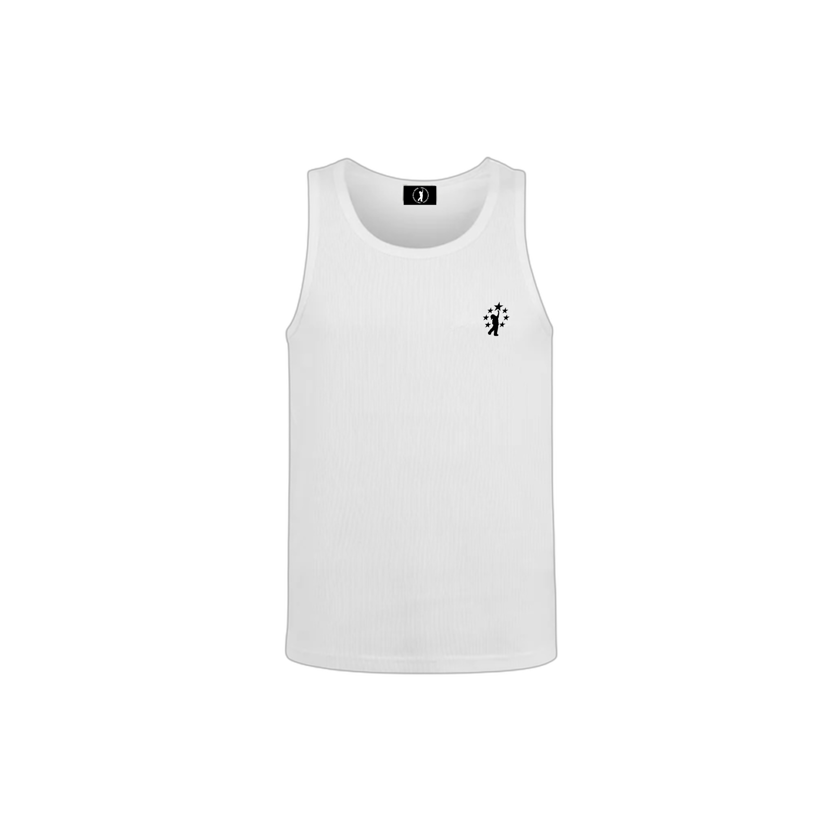 RIB TANK TOP RISINGSTAR – WHITE