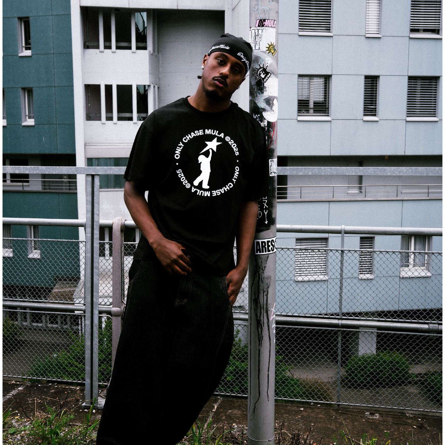 RISINGSTAR T-SHIRT – BLACK