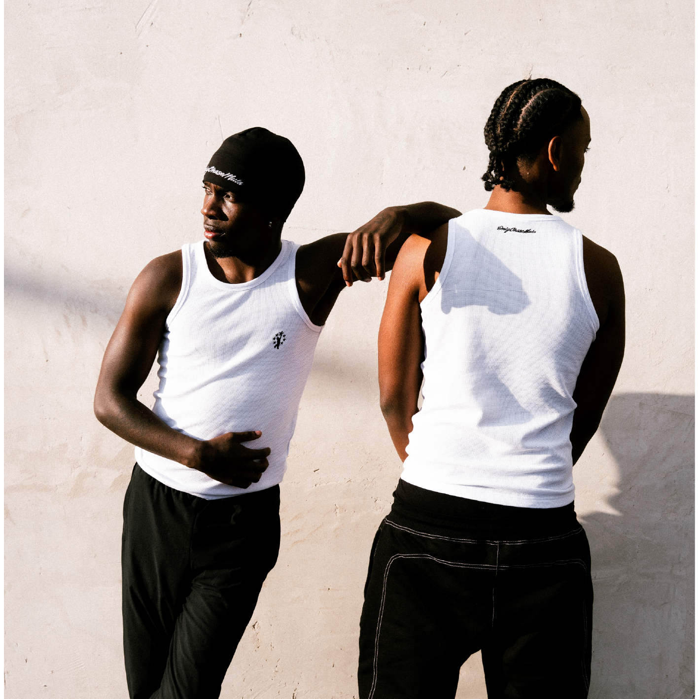 RIB TANK TOP RISINGSTAR – WHITE